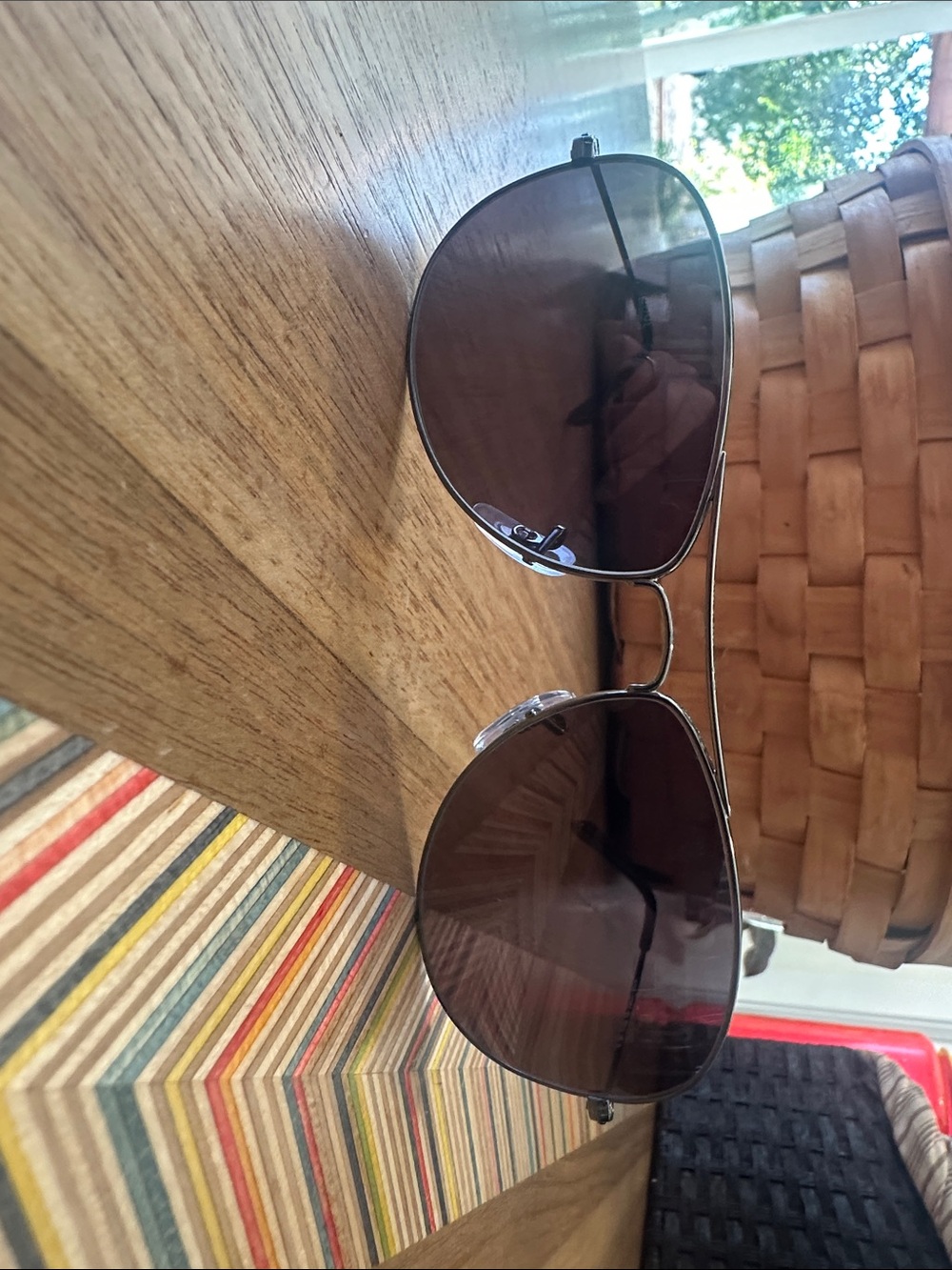 Ray-Ban RB3362 Cockpit 004 59-14 3N Gunmetal Aviator Sunglasses Made in Italy
